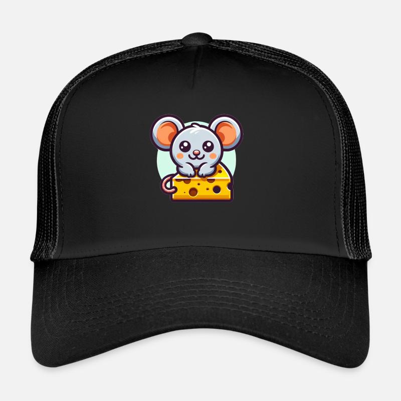 Souris au fromage Casquette trucker 