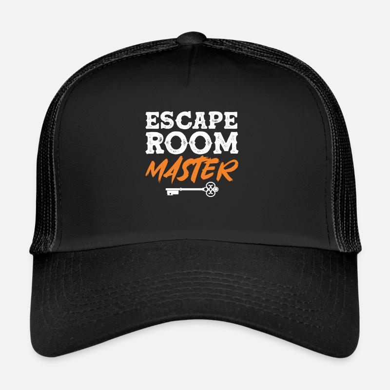 Escape Room Master Breakout Challenge Puzzle Game Trucker Cap