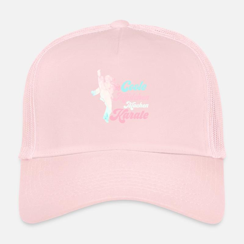 Coole Mädchen machen Karate Kampfsport Training Trucker Cap