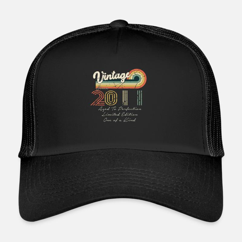 2011 Vintage Classique 2011 Casquette trucker 