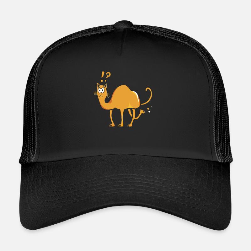 Cat-meau - Trucker Cap - black/black