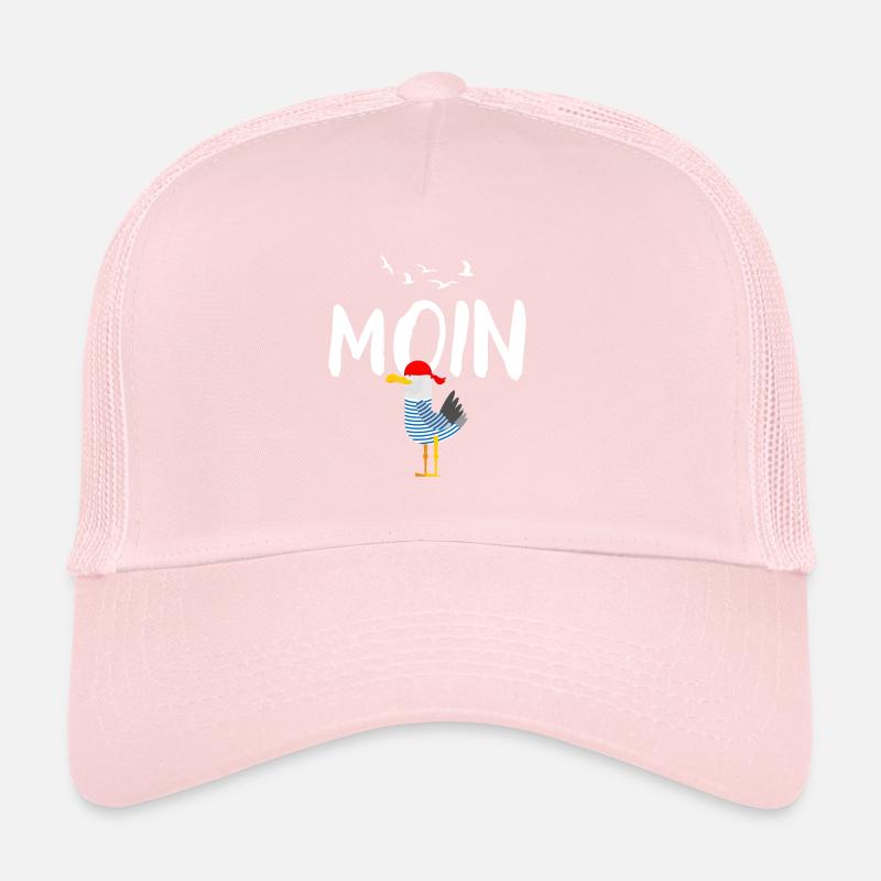 Moin Möwe Vogel Hafen Geschenk Trucker Cap