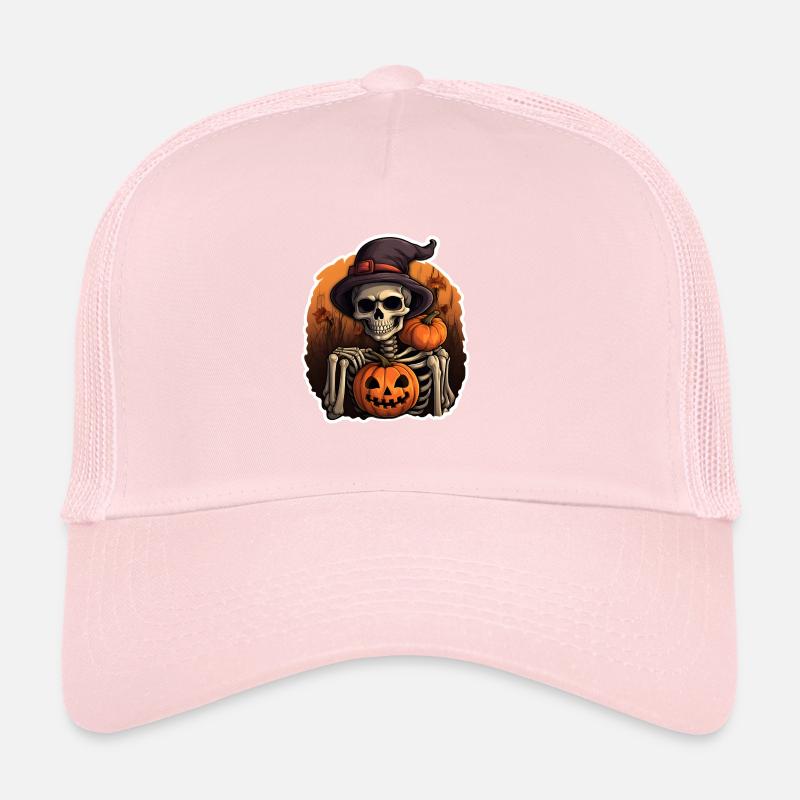 Squelette Halloween Casquette trucker 