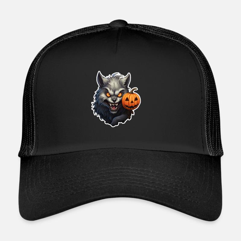 Halloween Wewolf Trucker Cap