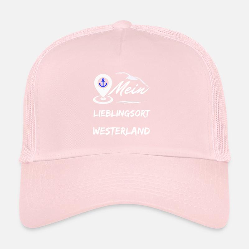 Westerland, mon endroit préféré, l’île préférée de Sylt Casquette trucker 