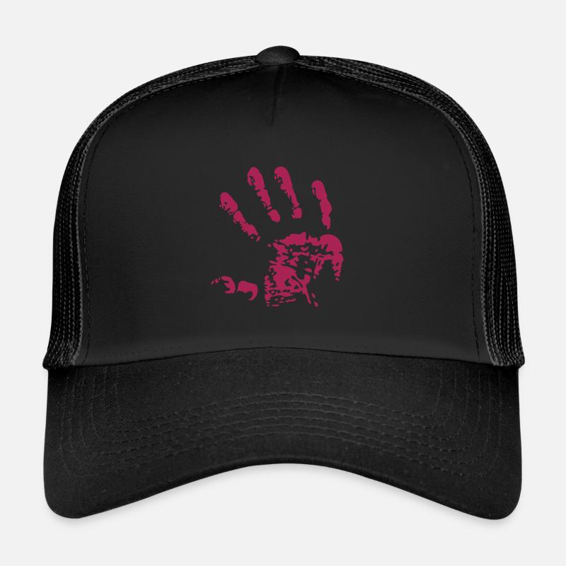 Hand 1010 - Trucker Cap - Schwarz/Schwarz