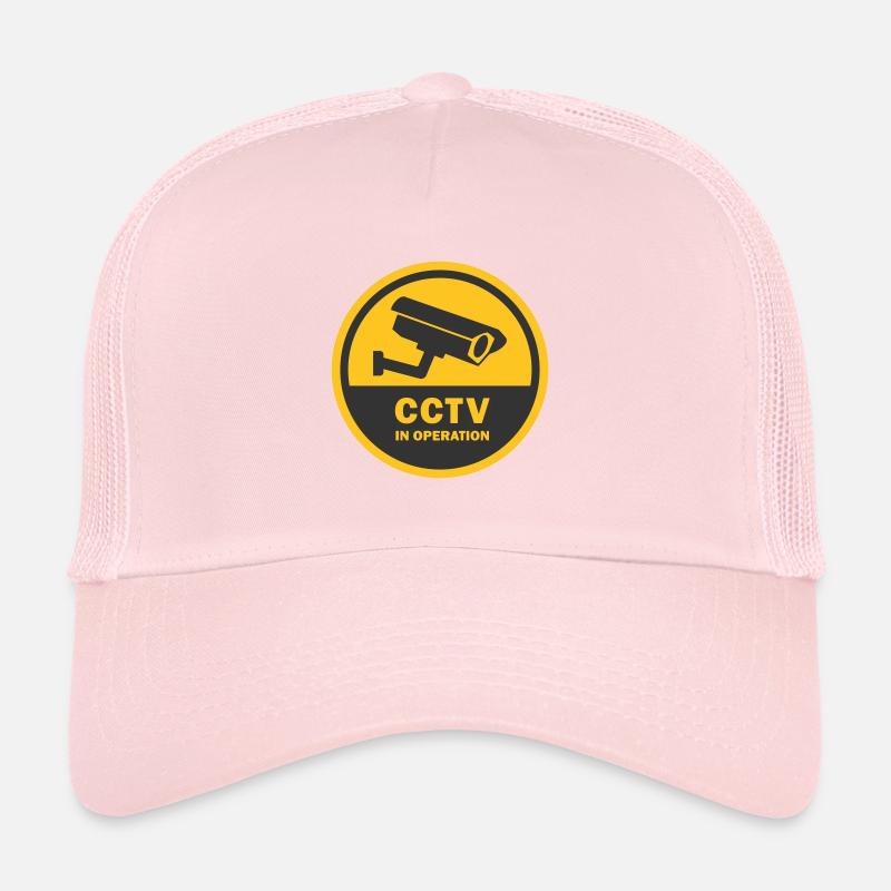 CAMÉRAS DE SÉCURITÉ EN UTILISATION - CCTV en fonctionnement Casquette trucker 