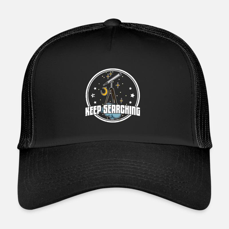 Telescope Telescope Stargazing Hobby Trucker Cap