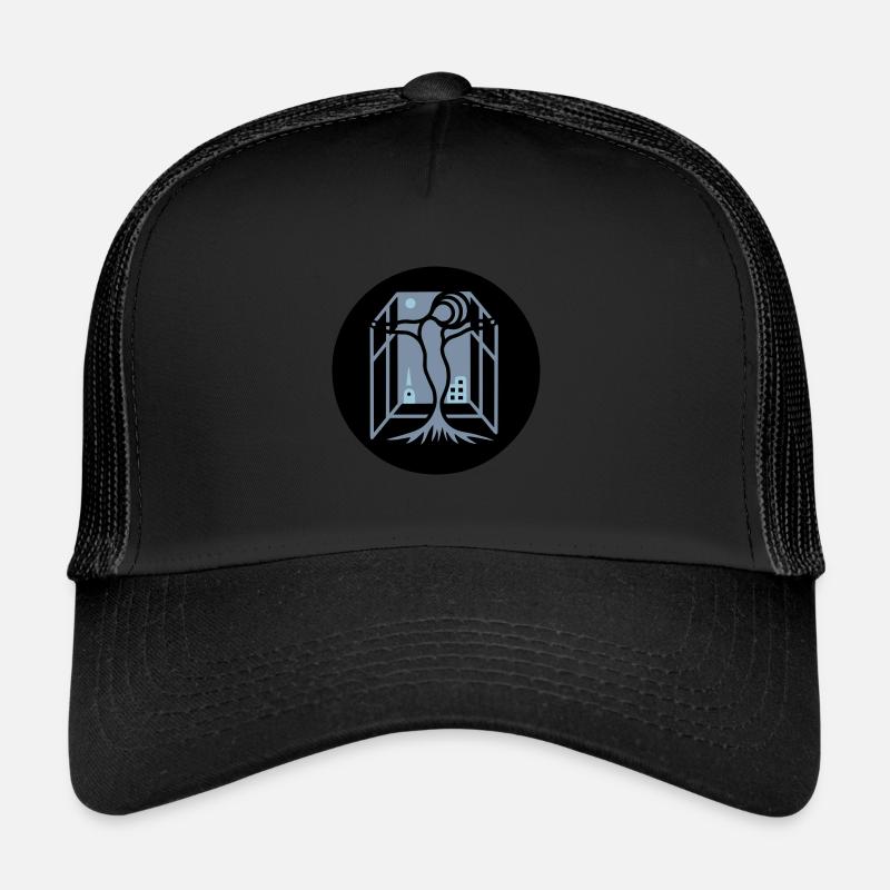 Vor dem Morgen. Ein Schutzengel bewacht die Stadt Trucker Cap