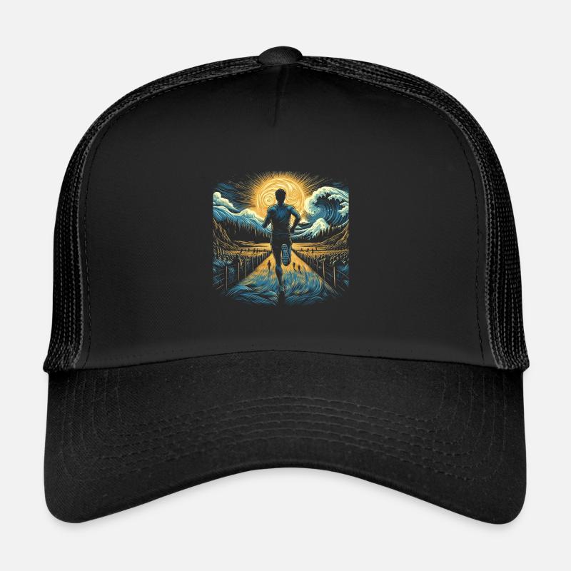 Cadeau de cross-country : Athlète de conception Casquette trucker 