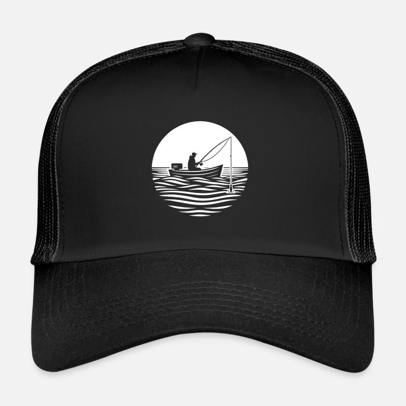Catching fish at night Trucker Cap