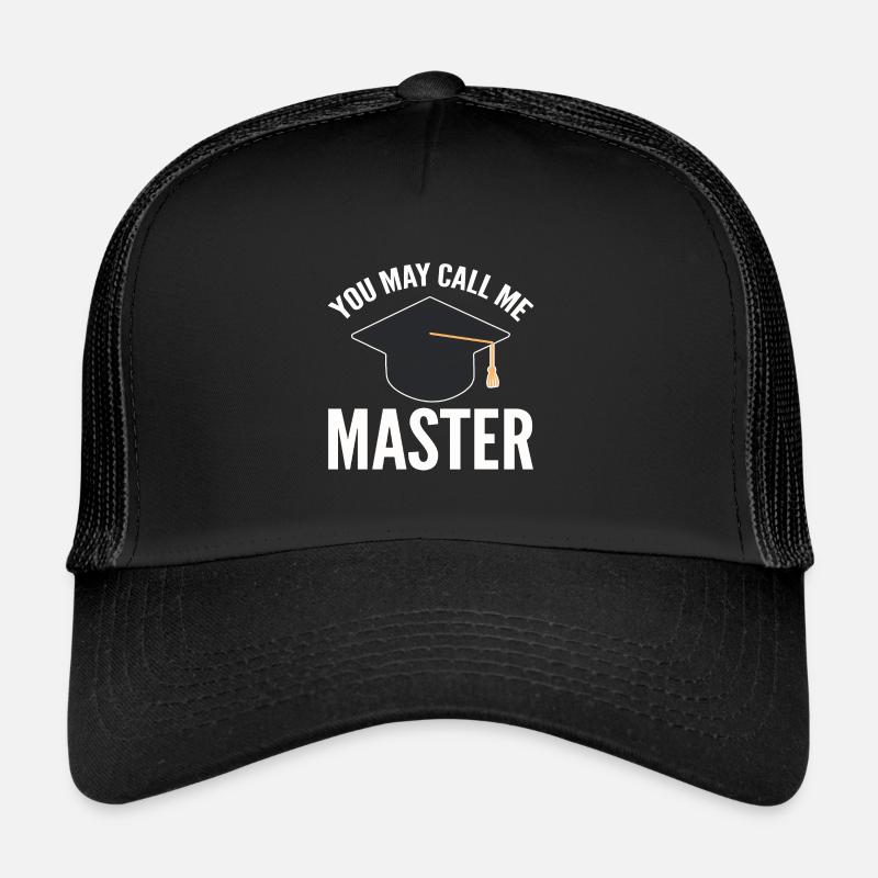 Master's Degree Graduation Ceremony Trucker Cap