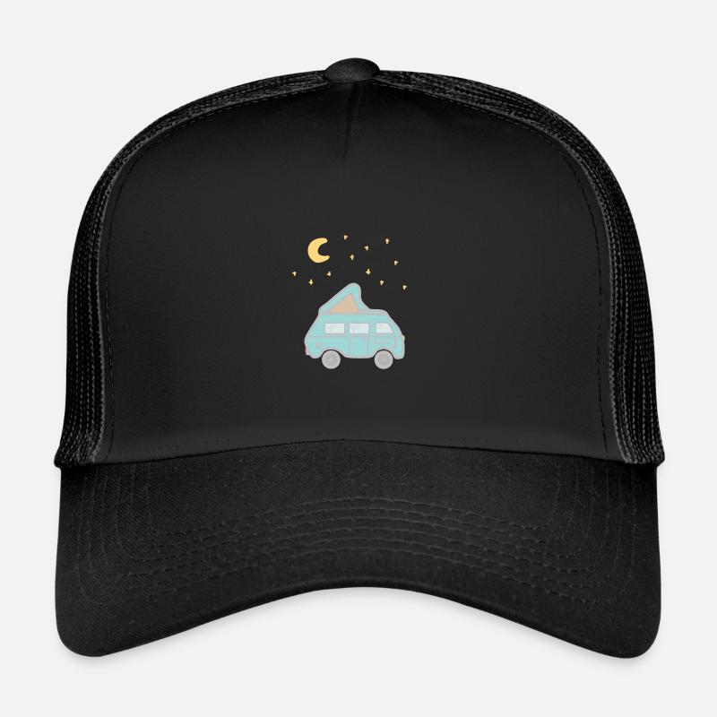 Camping Camper Campervan Camping love Trucker Cap