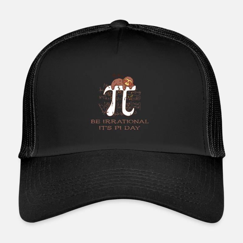 Math Be Irrational C’est Pi Day Sloth Pi Casquette trucker 