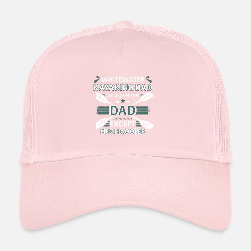 Whitewater Kayaking Dad Like A Normal Dad Trucker Cap