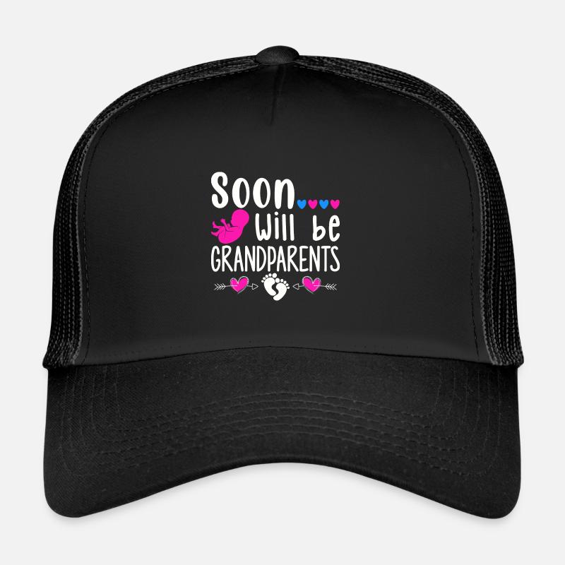 Bald werden wir Oma und Opa, Wir werden Großeltern Trucker Cap