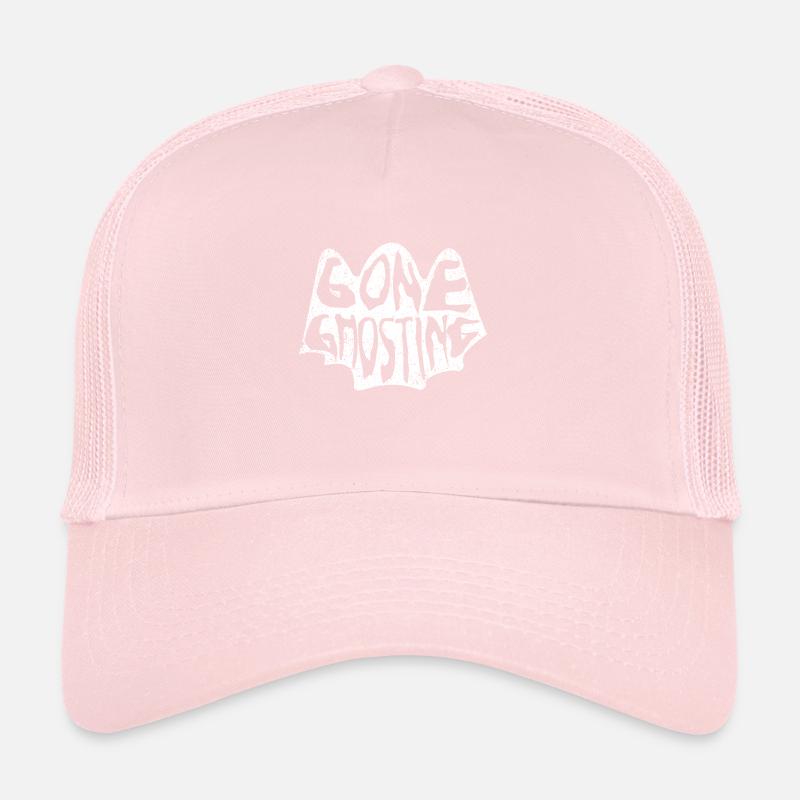 Gone Ghosting Halloween Ghost Trucker Cap