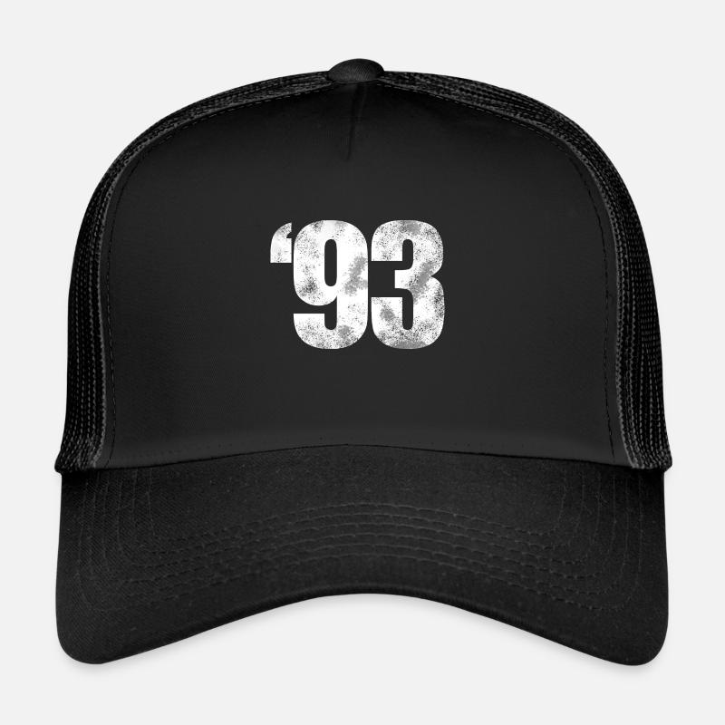 93 now! - Trucker Cap - Schwarz/Schwarz