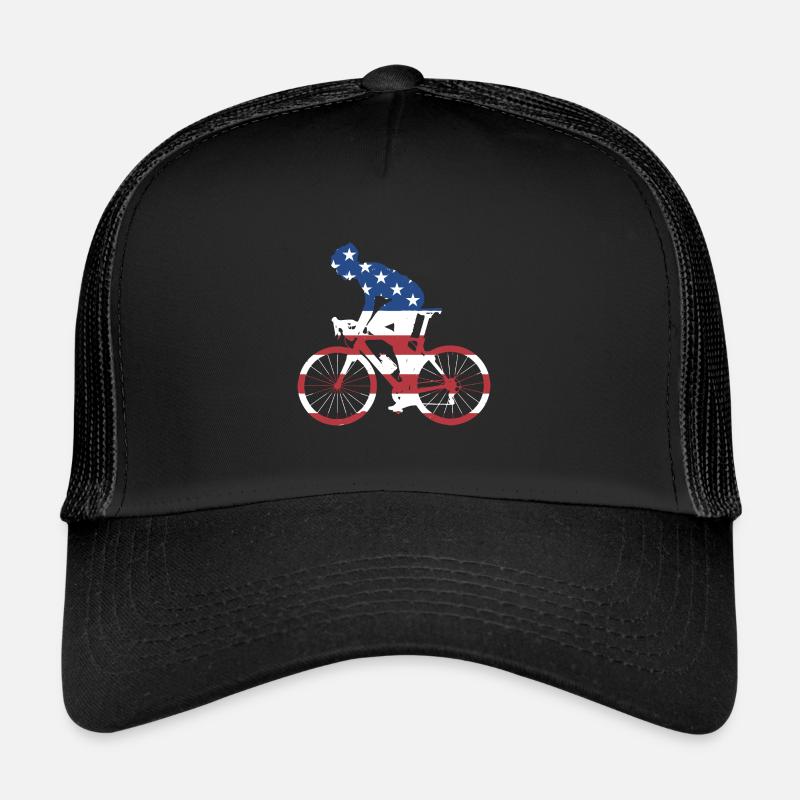 Sport Us Drapeau Cyclisme Casquette trucker 