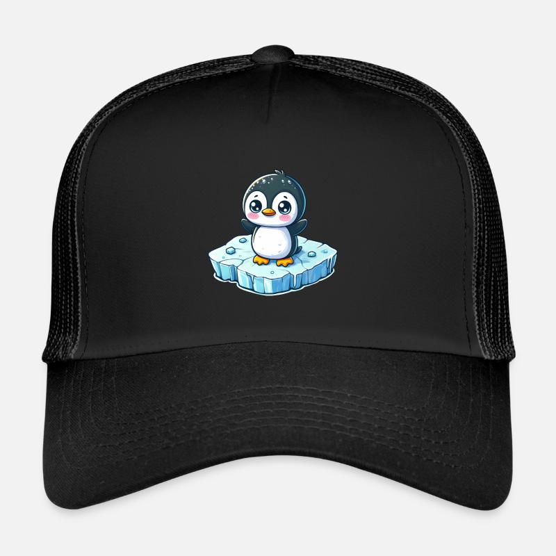 Pingouin, Fonte Des Glaces, Pôle Sud Casquette trucker 