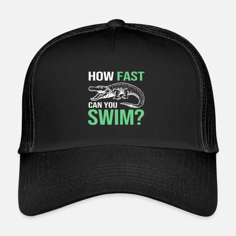 Crocodile Hunting Hunter Hunting Trucker Cap