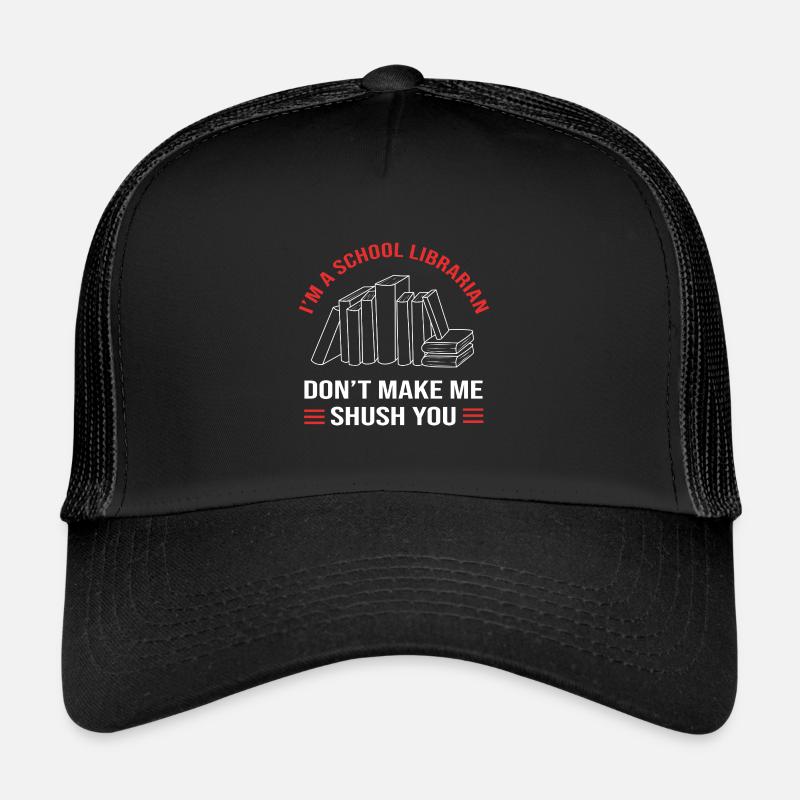 Lecture de la bibliothèque Bookworm Casquette trucker 