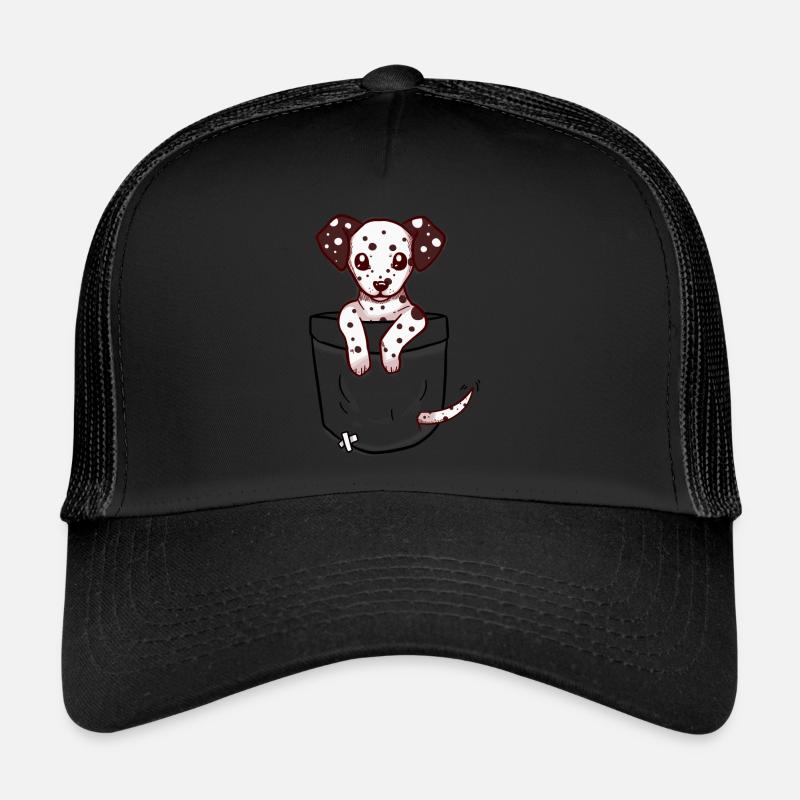 Chien dalmatien mignon de poche Casquette trucker 
