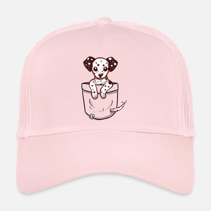 Chien dalmatien mignon de poche Casquette trucker 