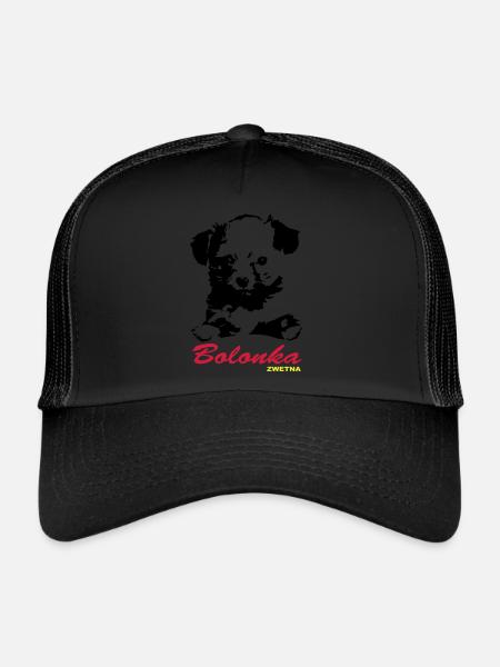 bolonka Zwetna chiots yella - Casquette trucker  - noir/noir - Devant