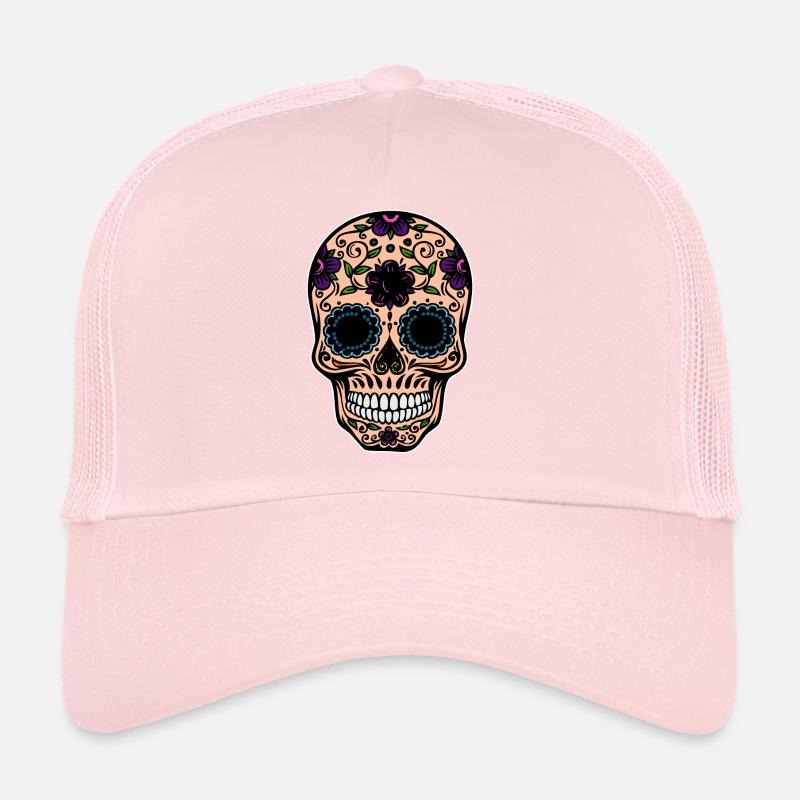 Sugar Skull Casquette trucker 