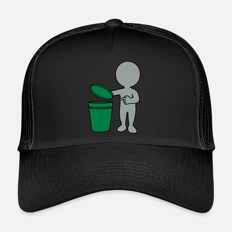 Mülleimer mann 3c Trucker Cap