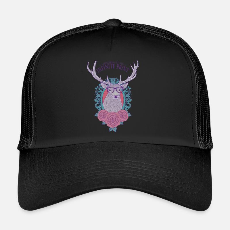 Hipster Hirsch Trucker Cap