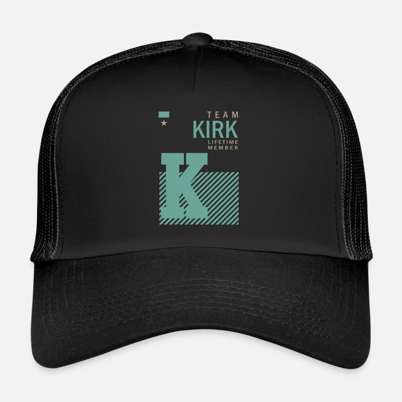 Team Kirk Lebensdauer Trucker Cap