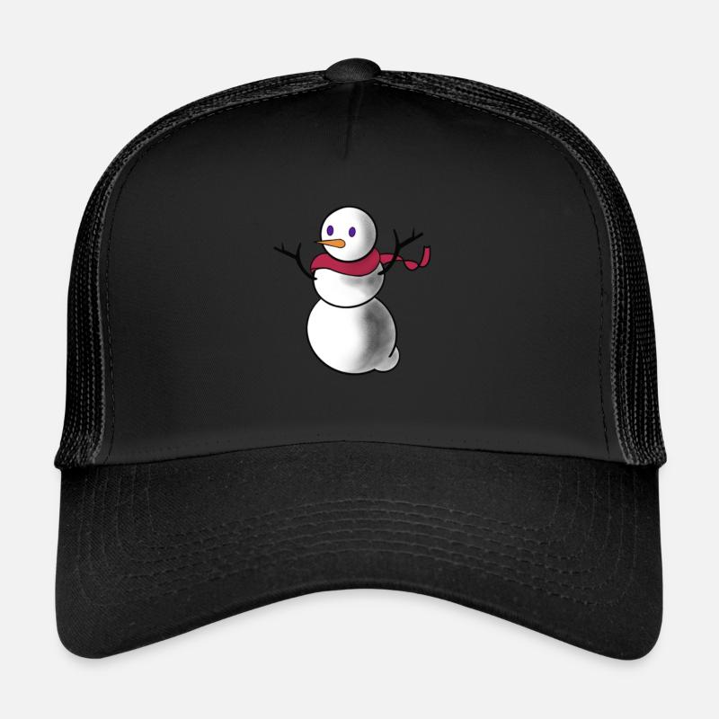 snowman Trucker Cap