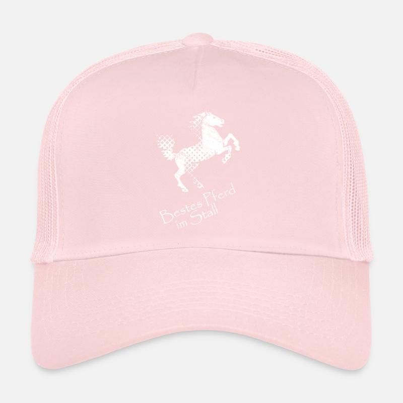 Bestes Pferd im Stall Trucker Cap