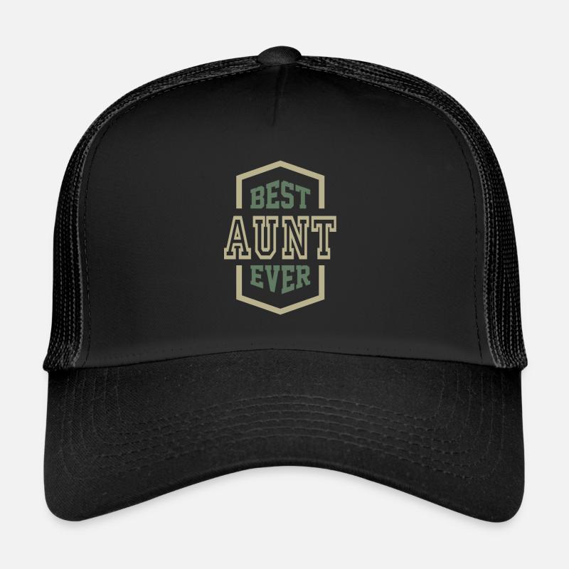Best Aunt Ever Trucker Cap