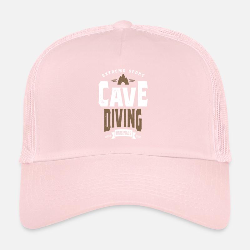 Cave Diving Art Trucker Cap