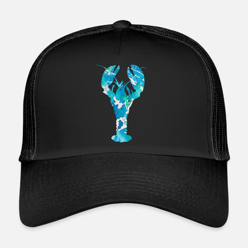 lobster - Trucker Cap - black/black