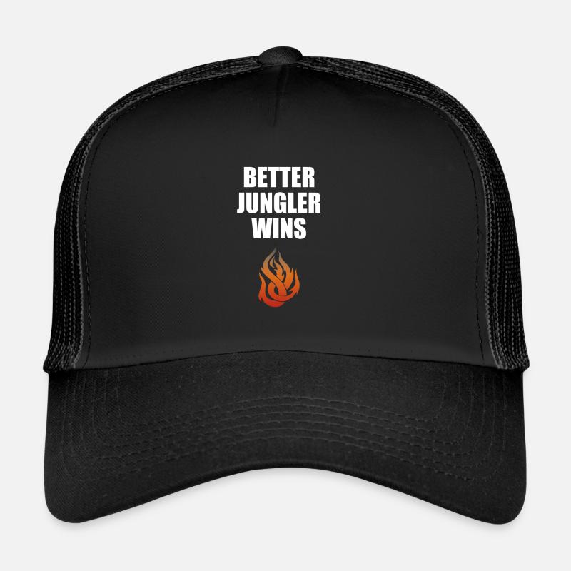 Jungler solo que streamer win smite Trucker Cap