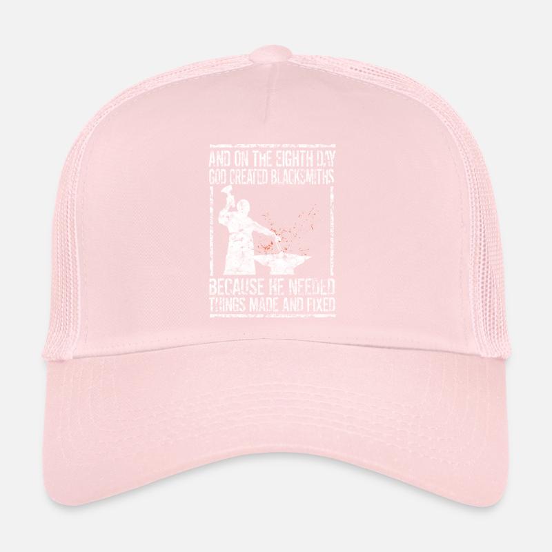 Le 8ème jour Forge du forgeron Casquette trucker 
