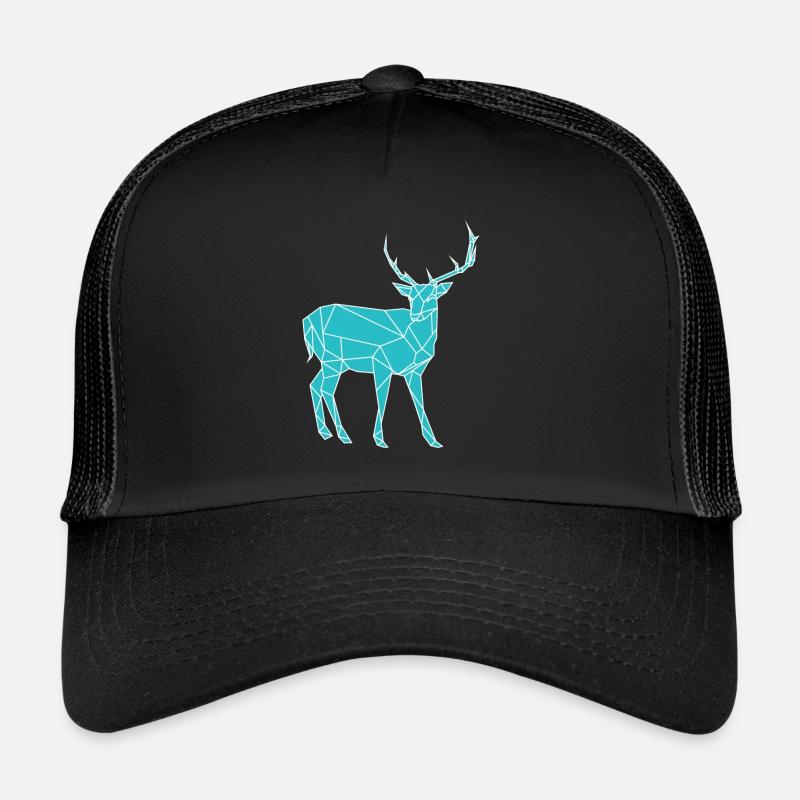 Blaues Ren Trucker Cap