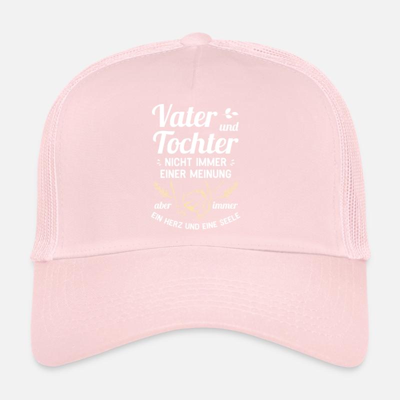 Vater und Tochter - Ein Herz und eine Seele Trucker Cap