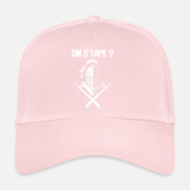 Béhourd combattant chevalier baston Casquette trucker 