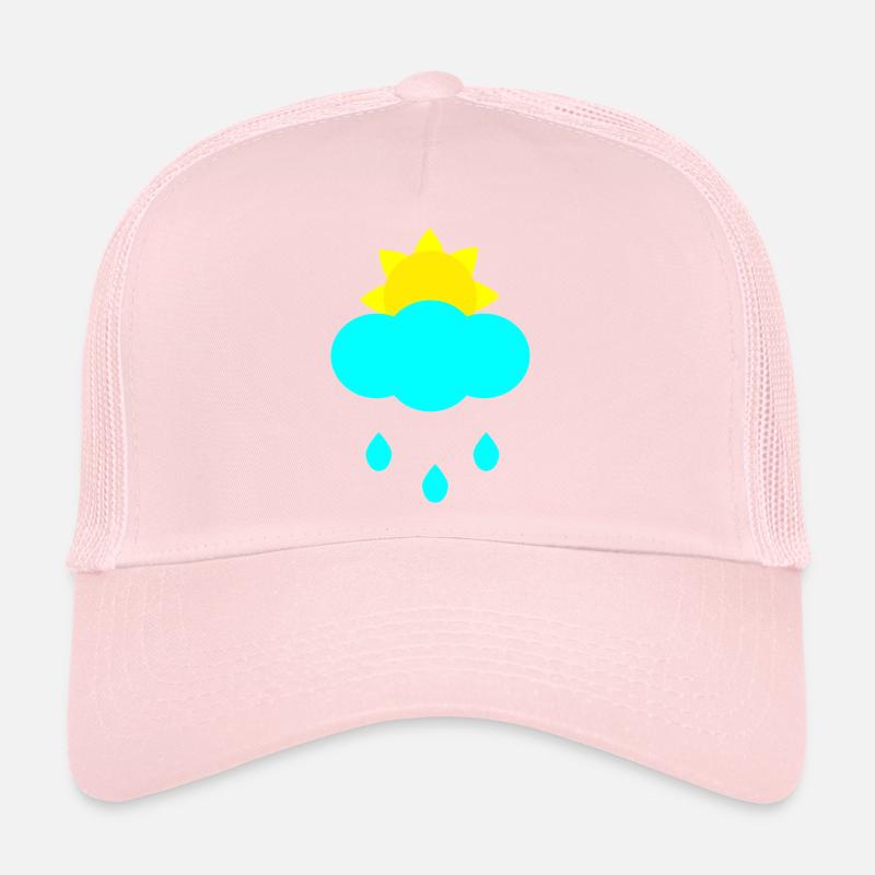 nuage de pluie solaire Casquette trucker 