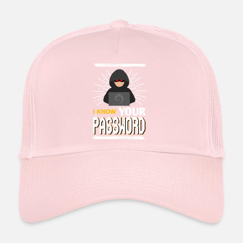 Hacker - Ich kenne dein Passwort Trucker Cap