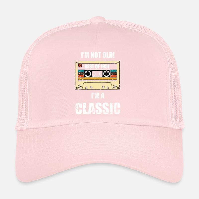 70e cadeau d'anniversaire Casquette trucker 