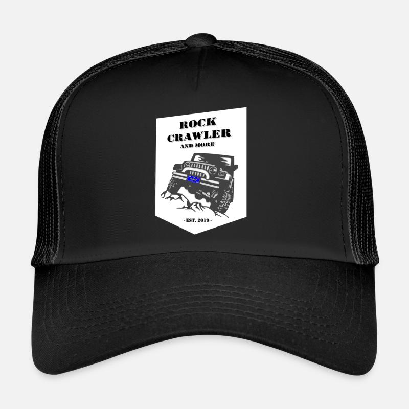 RCAM neu - Trucker Cap - Schwarz/Schwarz