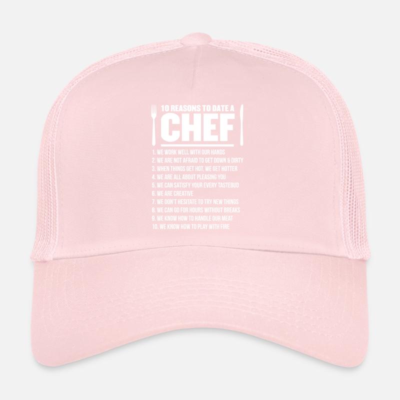 10 Gründe bis heute Ein Koch - Chef Trucker Cap