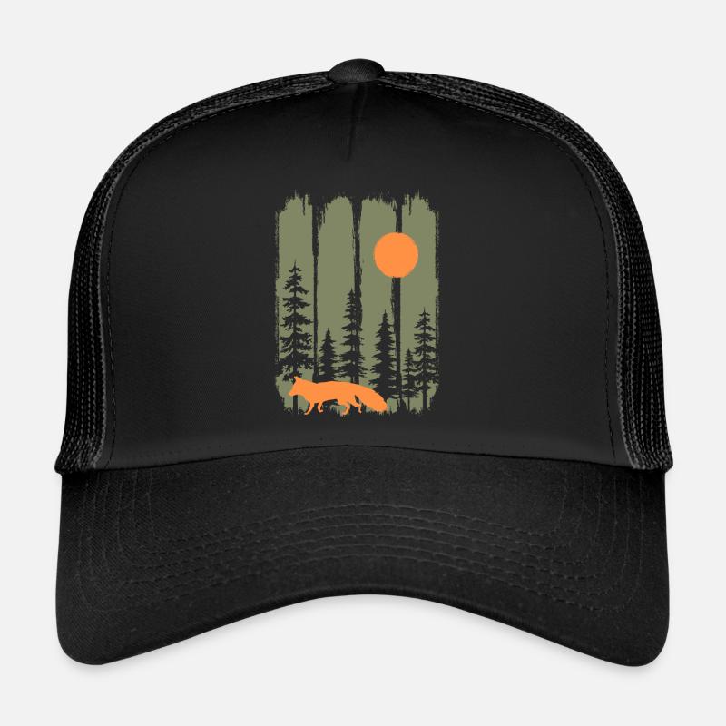 Fuchs im Wald Rotfuchs Natur Trucker Cap