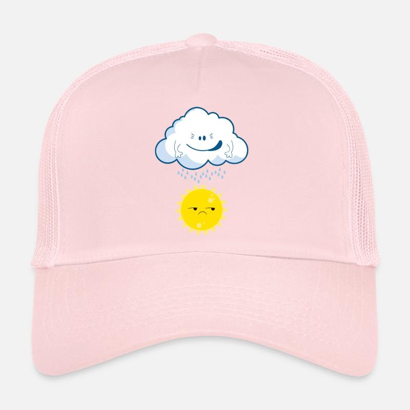 Clouds raining on the sun fun T-Shirt Trucker Cap